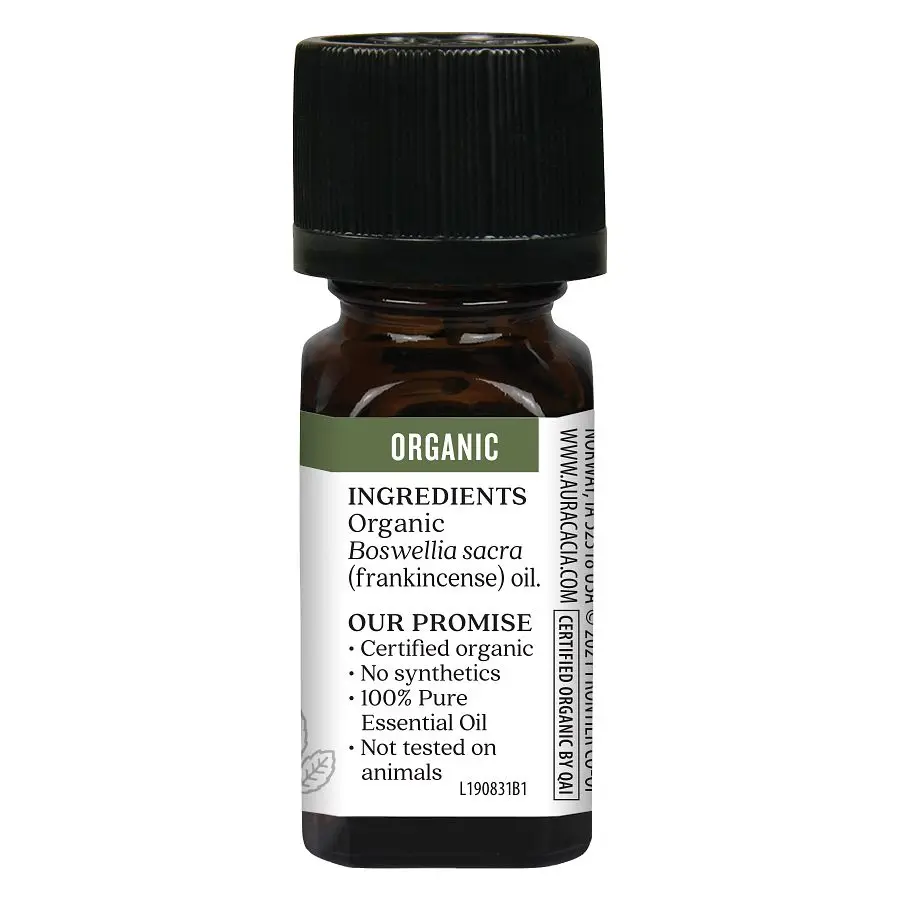 Aura Cacia Organic Essential Oil Frankincense 0.25 fl.oz. aura cacia organic essential oil frankincense 0.25 fl.oz.