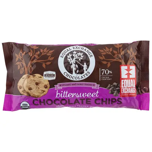 equal exchange bittersweet chocolate chips 234351 front.webp