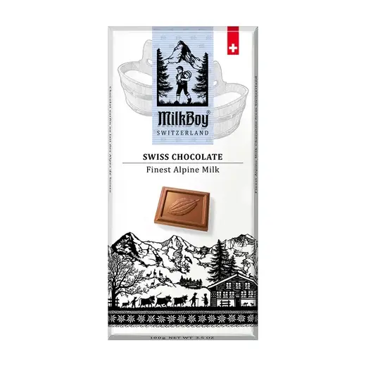 milkboy alpine milk chocolate 3.5oz bar front 239619.webp
