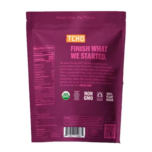 TCHO Crush This Roasted Cocoa Nibs 7.8 oz tcho crush this roasted cocoa nibs 7.8 oz