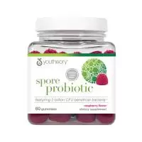 youtheory spore probiotic 60 count gummies 239775 front 1