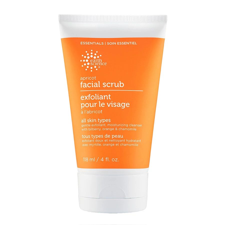 Earth Science Apricot Gentle Facial Scrub 4 fl. oz.