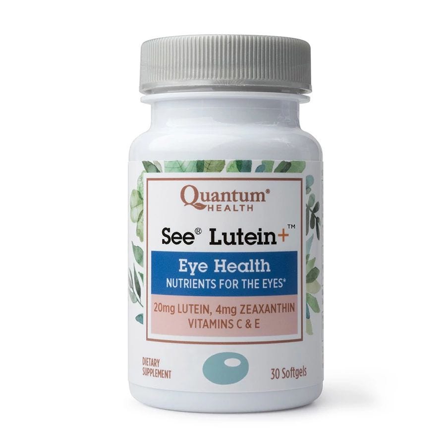Quantum Health See Lutein+ 30 Softgels